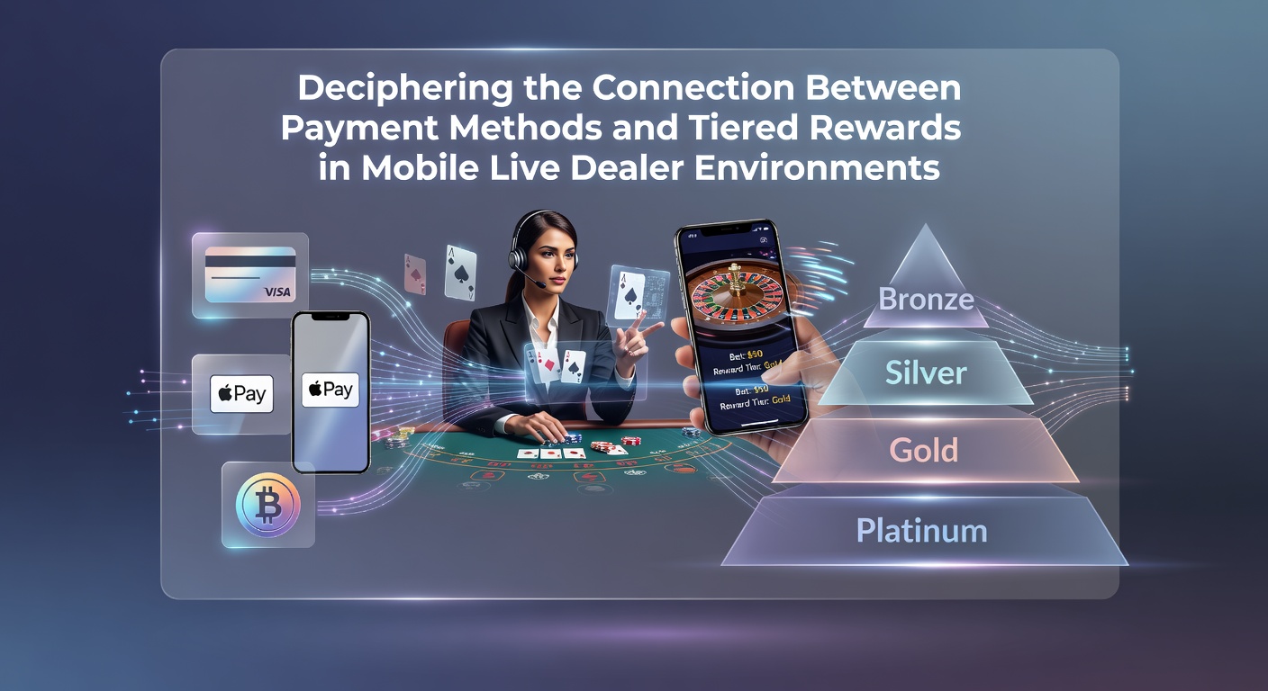 Zahlungsmethoden und gestaffelte Belohnungen in mobilen Live-Dealer-Casinos