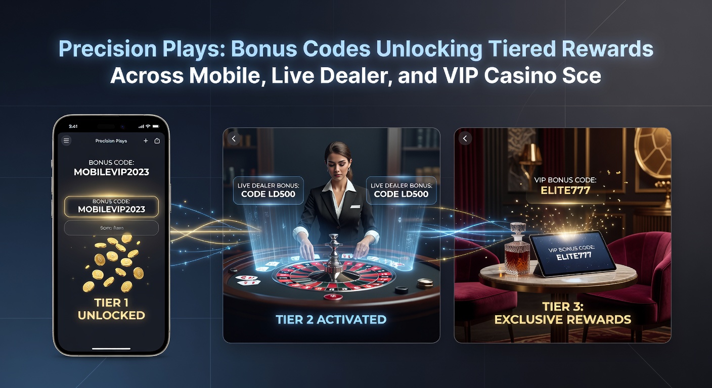Live-Dealer-Tisch mit VIP-Elementen, wo ein Spieler einen Bonus-Code scannt, um höhere Reward-Tiers in einem eleganten Casino-Ambiente freizuschalten